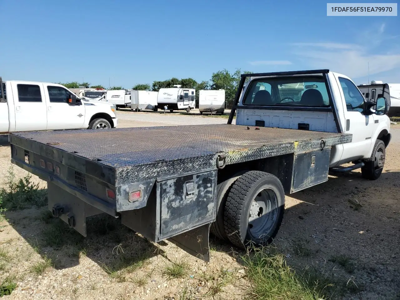 2001 Ford F550 Super Duty VIN: 1FDAF56F51EA79970 Lot: 55999815