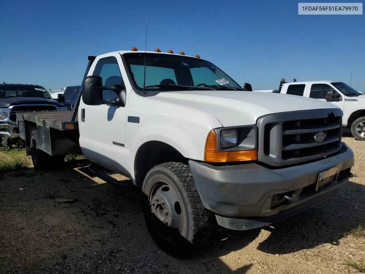 2001 Ford F550 Super Duty VIN: 1FDAF56F51EA79970 Lot: 55999815