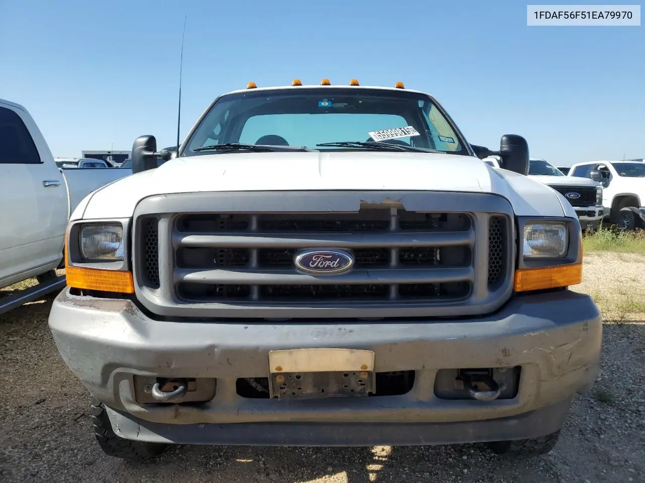 2001 Ford F550 Super Duty VIN: 1FDAF56F51EA79970 Lot: 55999815