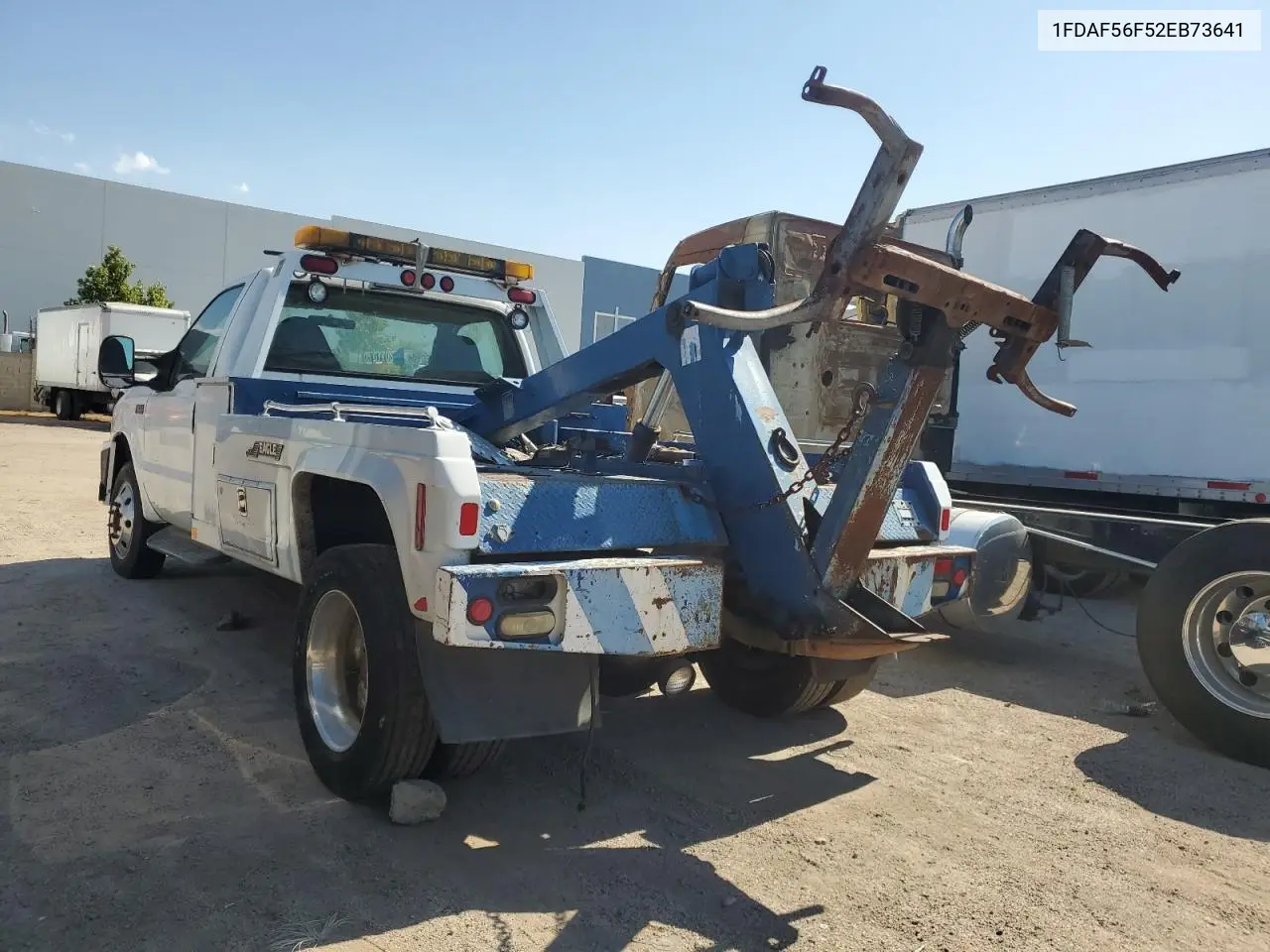 2002 Ford F550 Super Duty VIN: 1FDAF56F52EB73641 Lot: 65739115