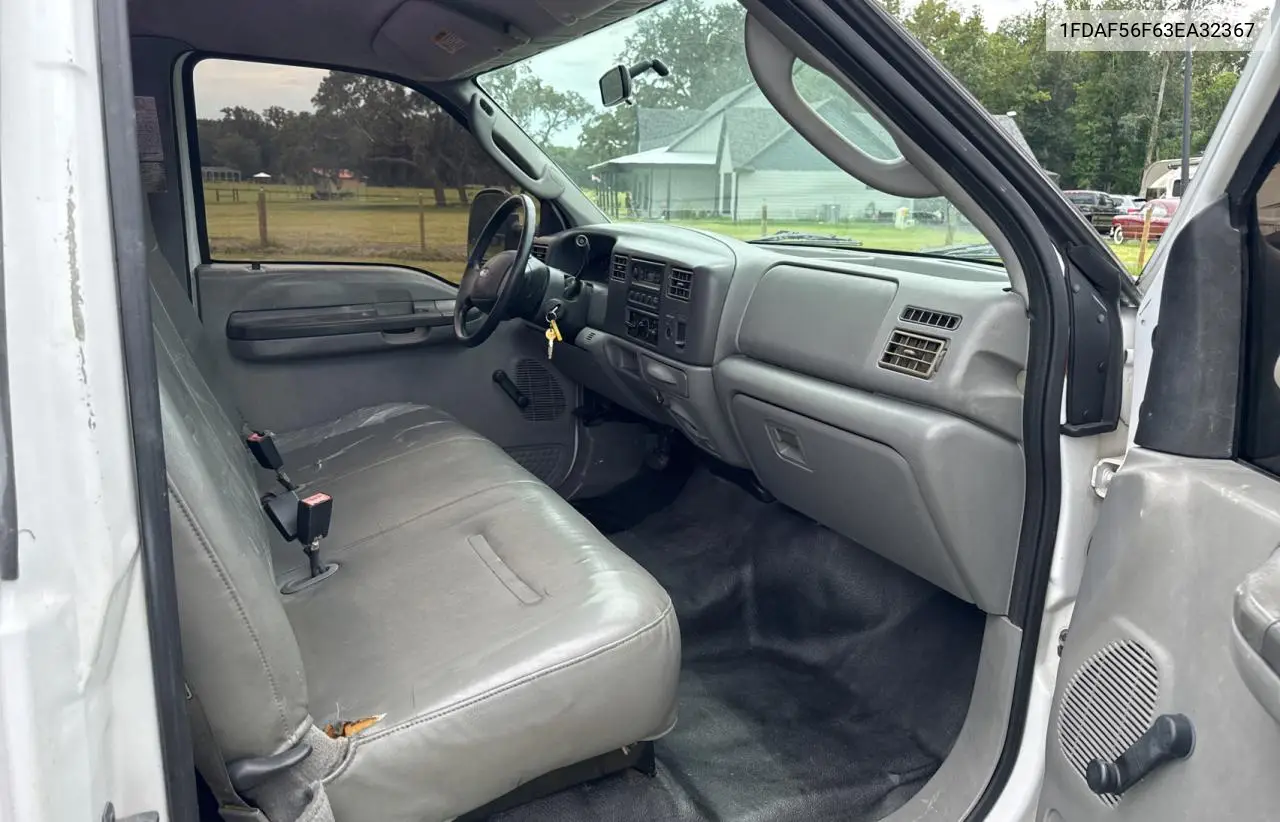 2003 Ford F550 Super Duty VIN: 1FDAF56F63EA32367 Lot: 66155865