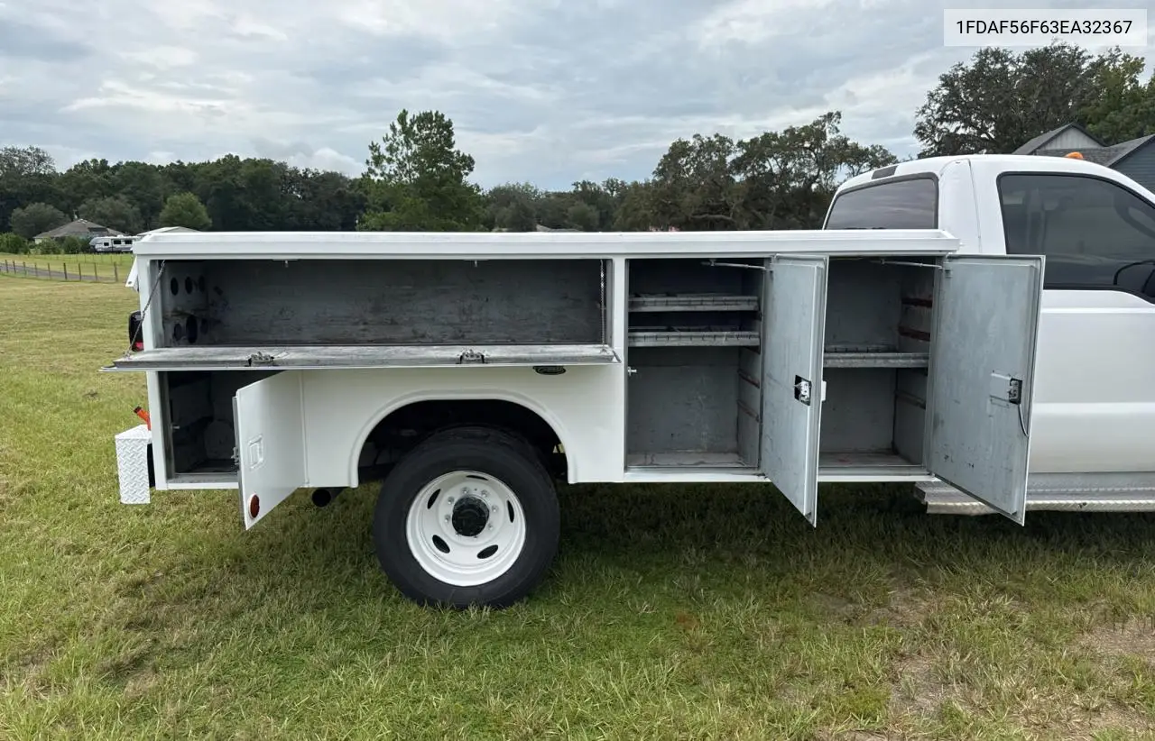 2003 Ford F550 Super Duty VIN: 1FDAF56F63EA32367 Lot: 66155865