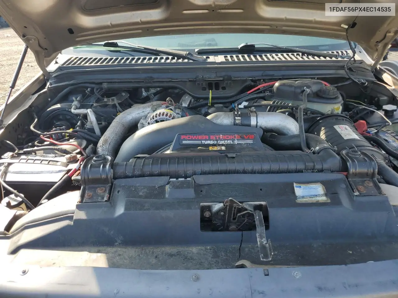 2004 Ford F550 Super Duty VIN: 1FDAF56PX4EC14535 Lot: 57479005