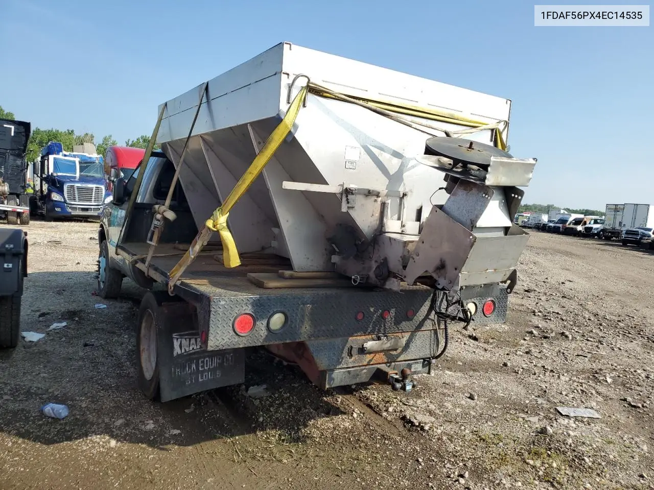 2004 Ford F550 Super Duty VIN: 1FDAF56PX4EC14535 Lot: 57479005