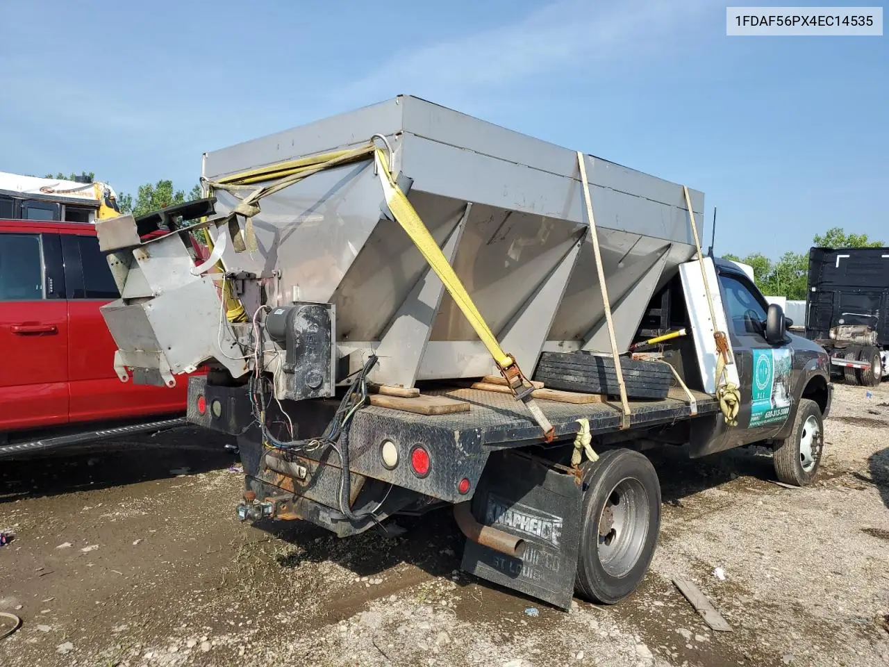 2004 Ford F550 Super Duty VIN: 1FDAF56PX4EC14535 Lot: 57479005