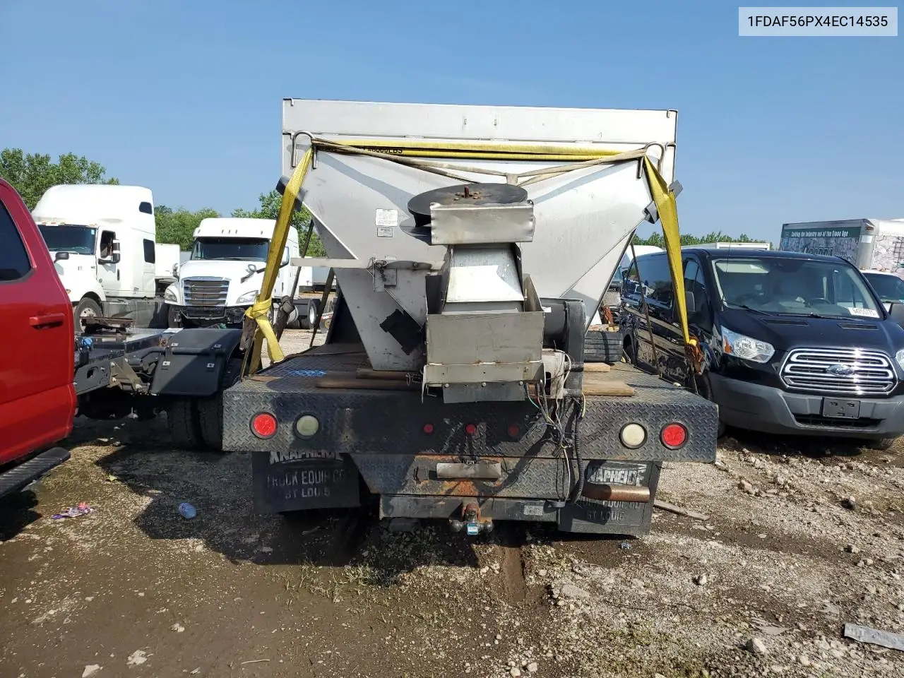 2004 Ford F550 Super Duty VIN: 1FDAF56PX4EC14535 Lot: 57479005