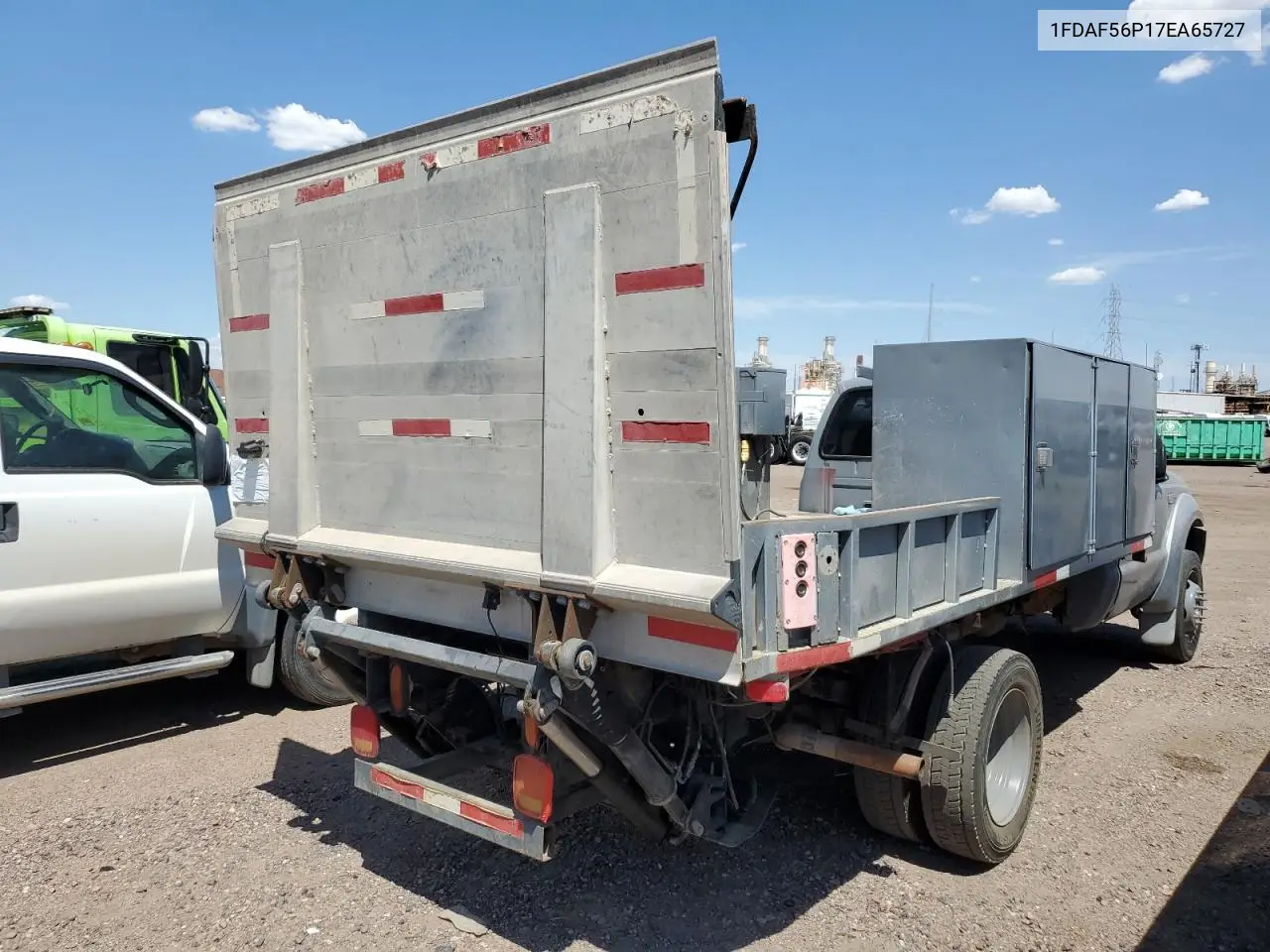 2007 Ford F550 Super Duty VIN: 1FDAF56P17EA65727 Lot: 63634295