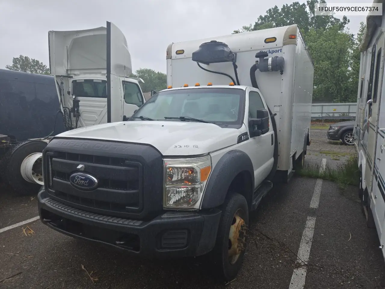 2012 Ford F550 Super Duty VIN: 1FDUF5GY9CEC67374 Lot: 61781555