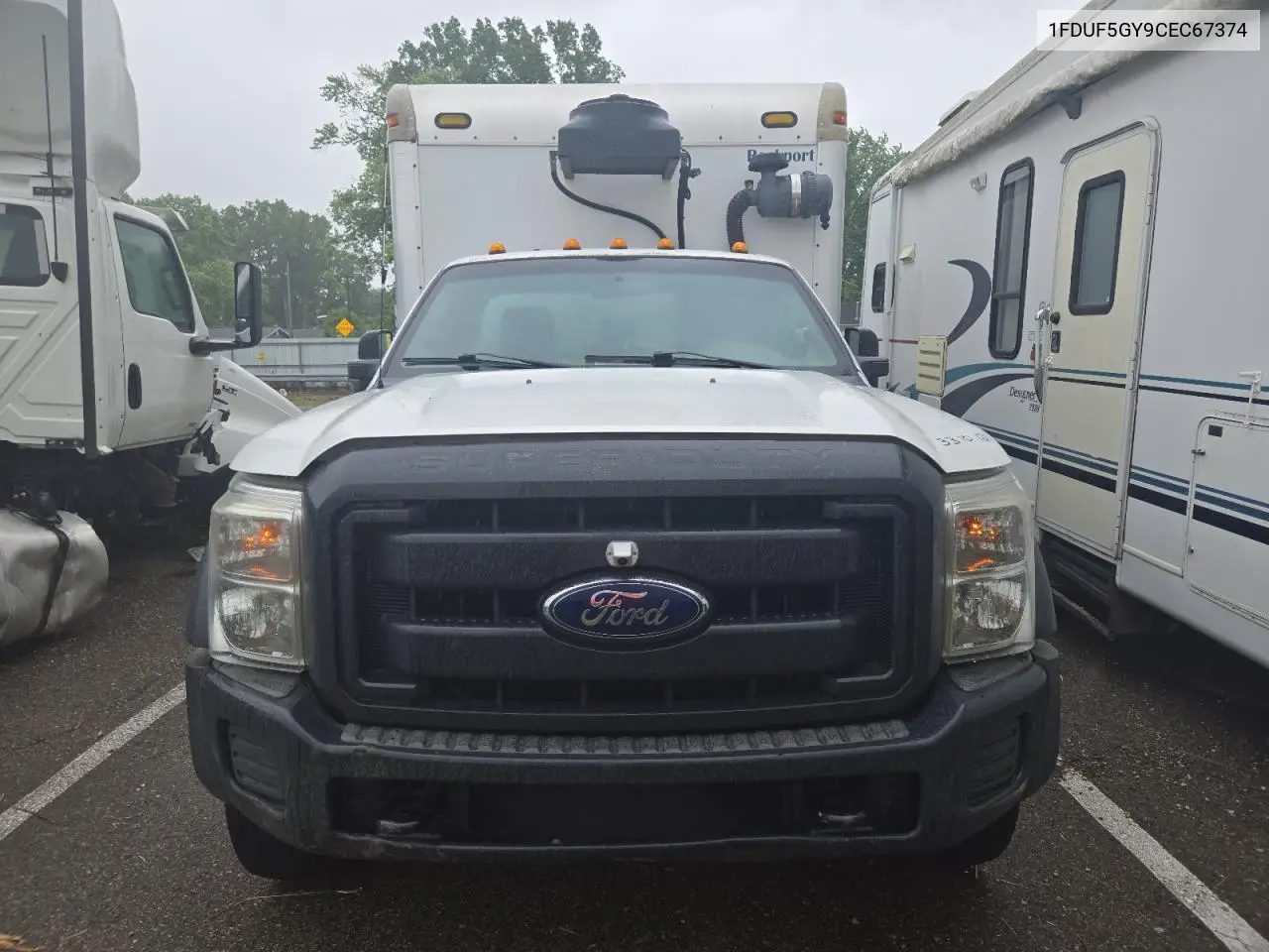 2012 Ford F550 Super Duty VIN: 1FDUF5GY9CEC67374 Lot: 61781555