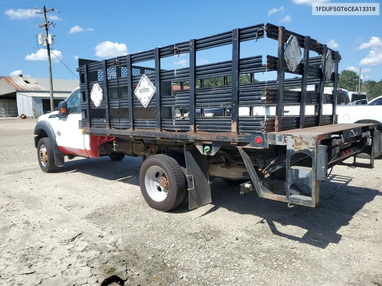 2012 Ford F550 Super Duty VIN: 1FDUF5GT6CEA13318 Lot: 63255585