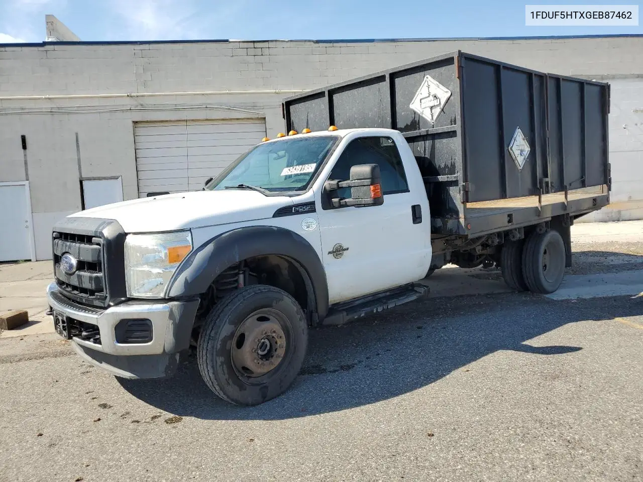 2016 Ford F550 Super Duty VIN: 1FDUF5HTXGEB87462 Lot: 63439195