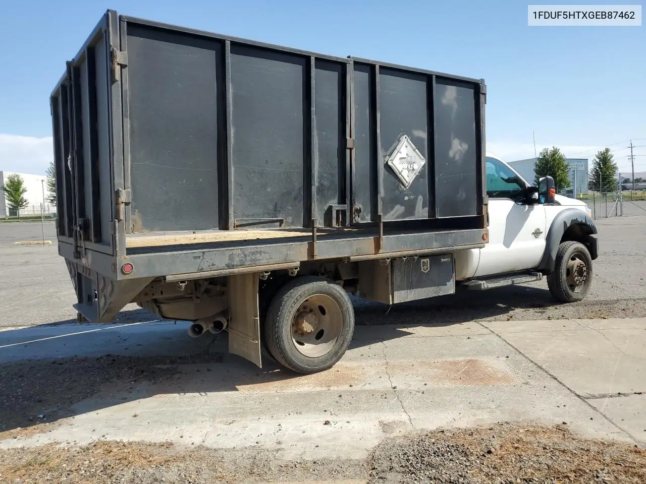 2016 Ford F550 Super Duty VIN: 1FDUF5HTXGEB87462 Lot: 63439195