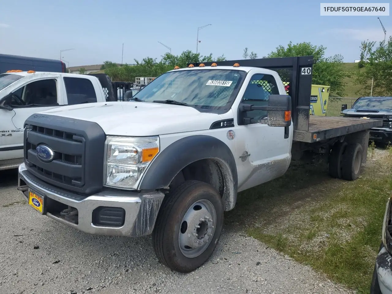 2016 Ford F550 Super Duty VIN: 1FDUF5GT9GEA67640 Lot: 63603515