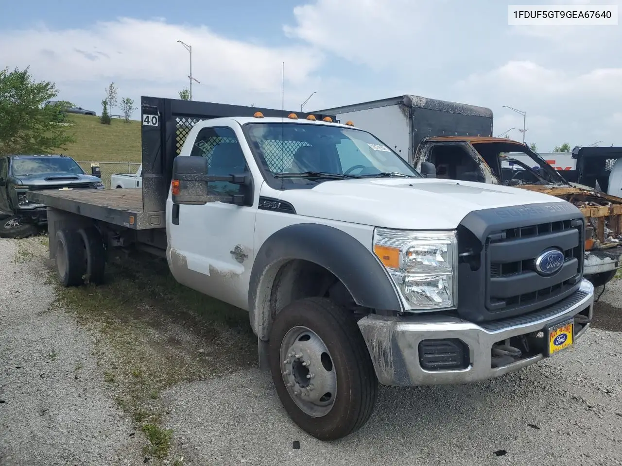 2016 Ford F550 Super Duty VIN: 1FDUF5GT9GEA67640 Lot: 63603515