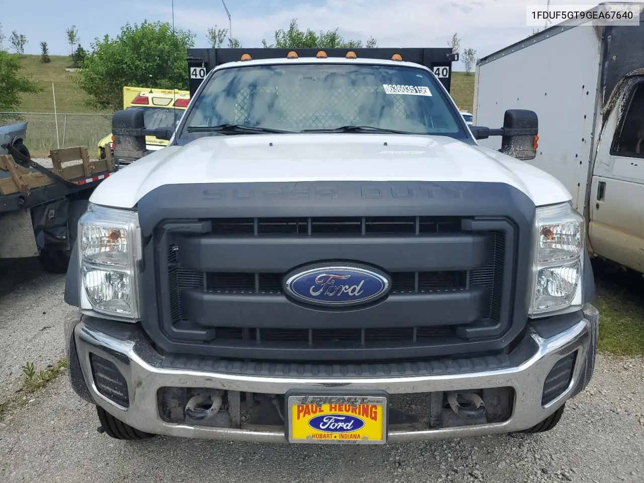 2016 Ford F550 Super Duty VIN: 1FDUF5GT9GEA67640 Lot: 63603515