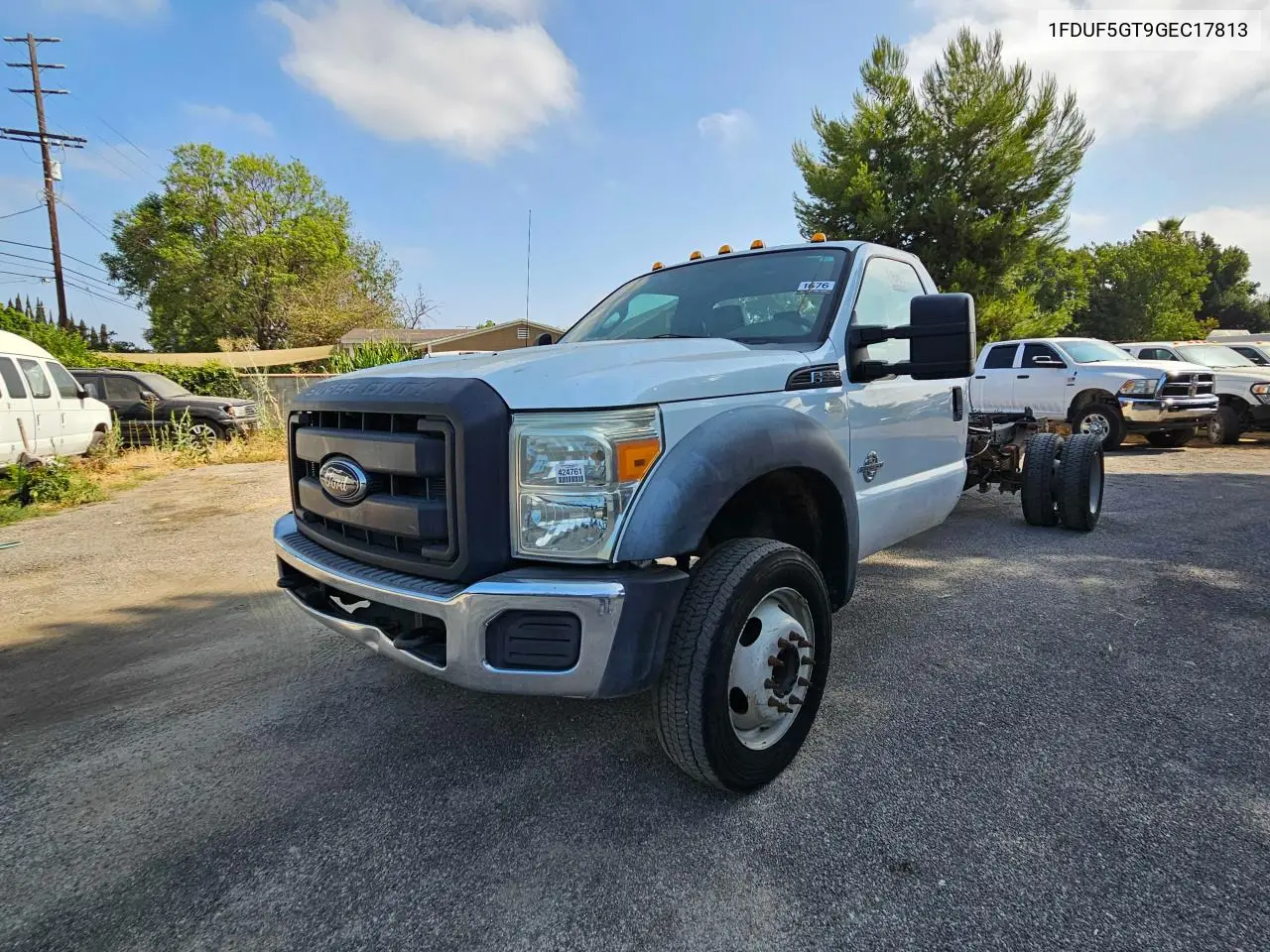 2016 Ford F550 Super Duty VIN: 1FDUF5GT9GEC17813 Lot: 65437935