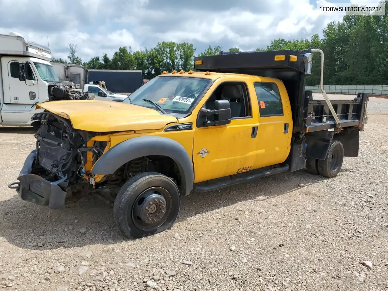 2016 Ford F550 Super Duty VIN: 1FD0W5HT8GEA33234 Lot: 66090525