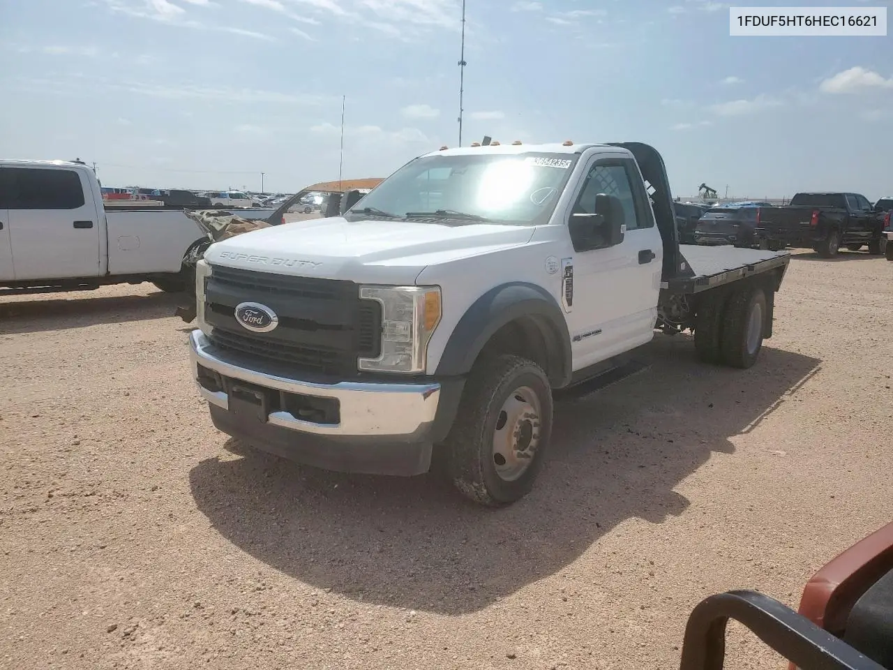2017 Ford F550 Super Duty VIN: 1FDUF5HT6HEC16621 Lot: 63654235