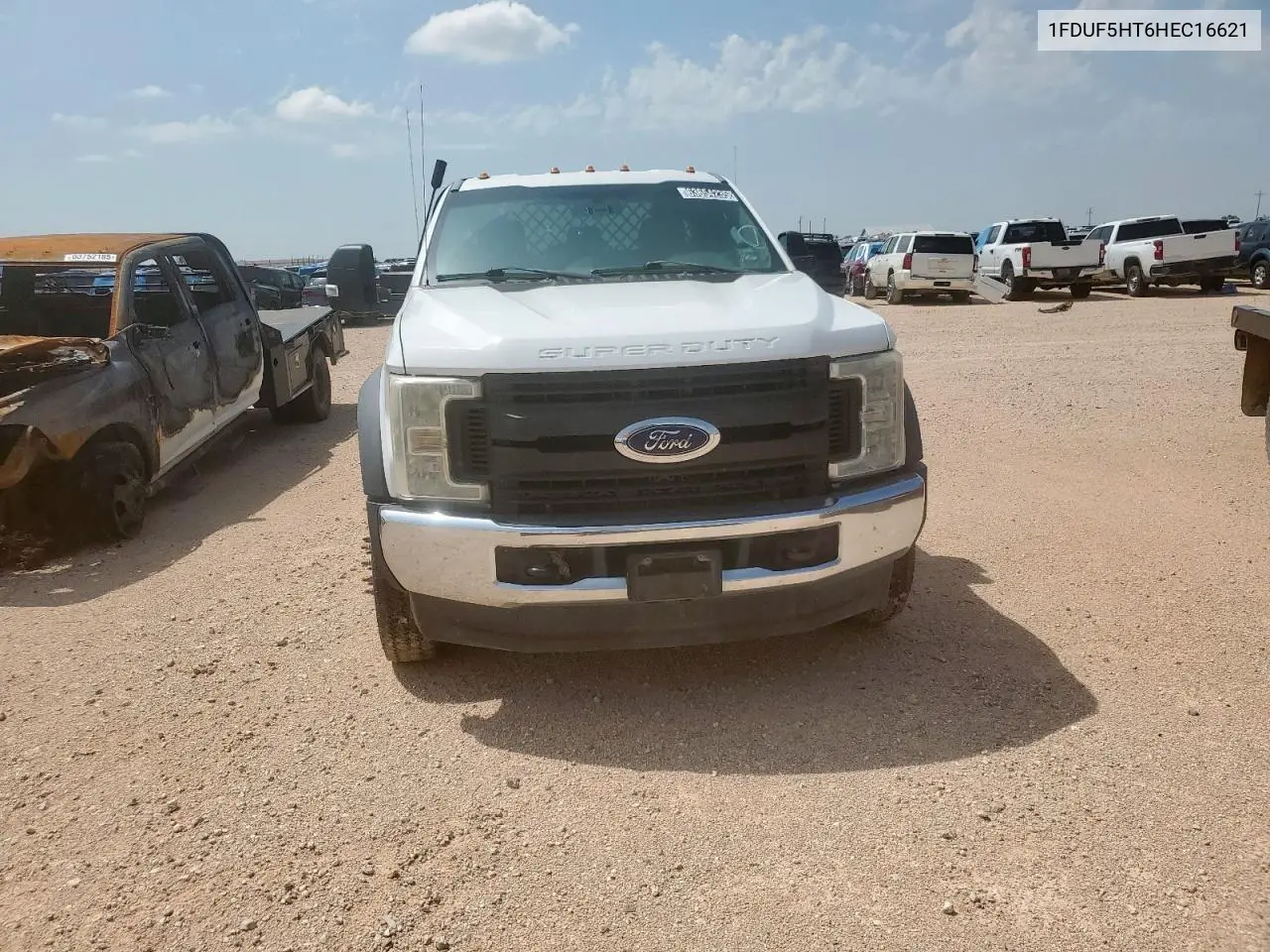 2017 Ford F550 Super Duty VIN: 1FDUF5HT6HEC16621 Lot: 63654235
