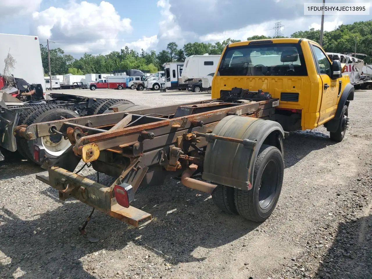 2018 Ford F550 Super Duty VIN: 1FDUF5HY4JEC13895 Lot: 64067455