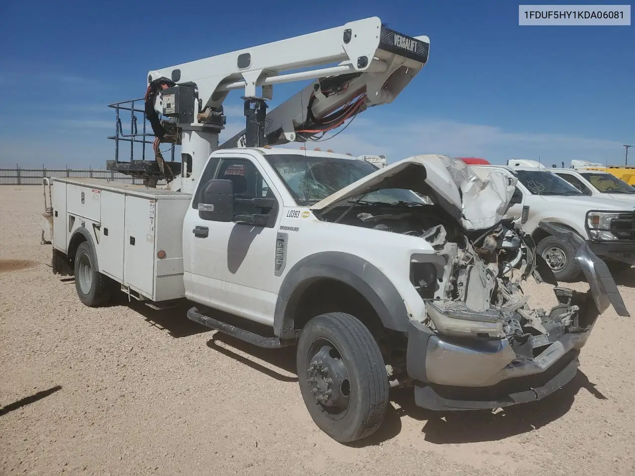 2019 Ford F550 Super Duty Service Truck VIN: 1FDUF5HY1KDA06081 Lot: 48731235
