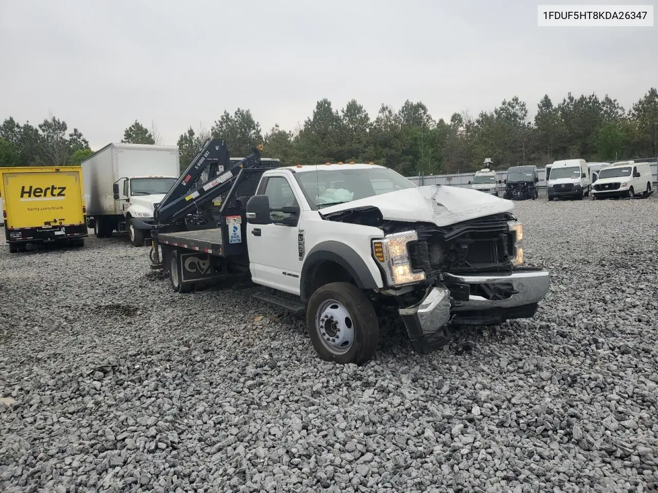 2019 Ford F550 Super Duty Crane Truck VIN: 1FDUF5HT8KDA26347 Lot: 50811995