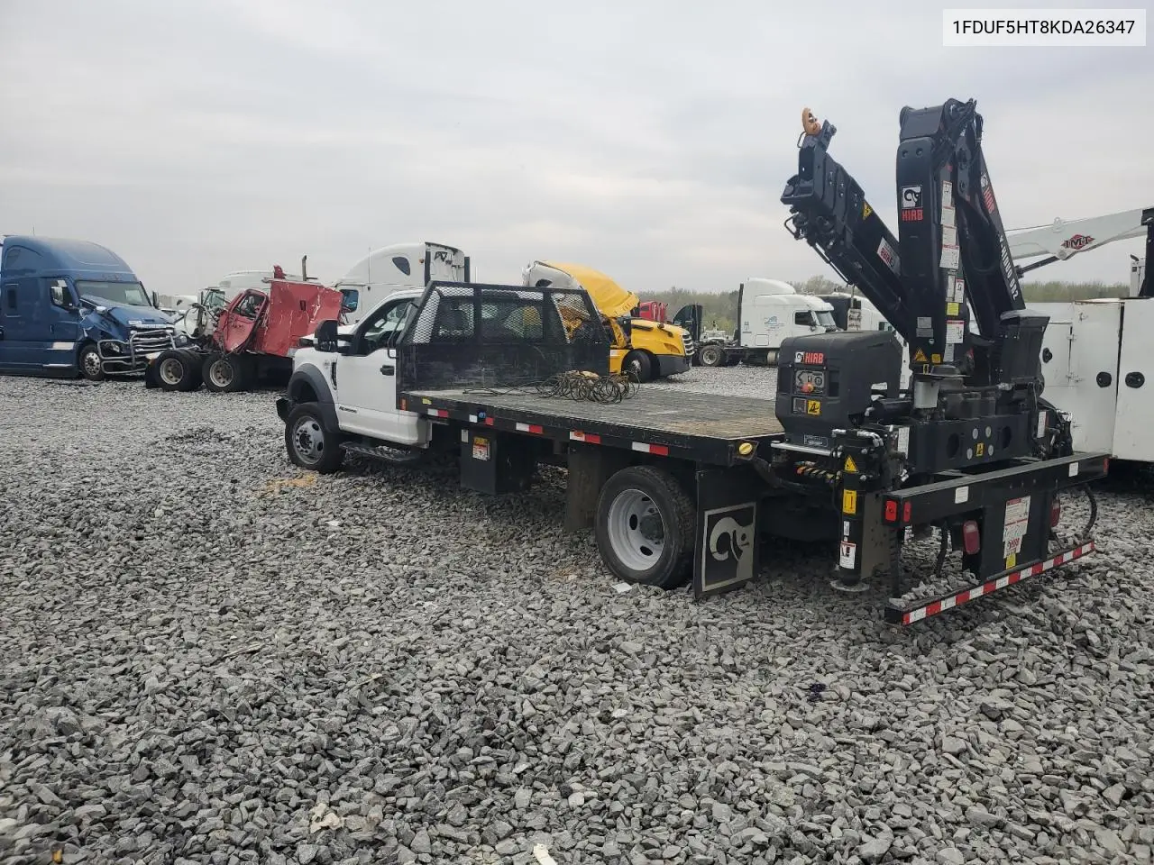 2019 Ford F550 Super Duty Crane Truck VIN: 1FDUF5HT8KDA26347 Lot: 50811995