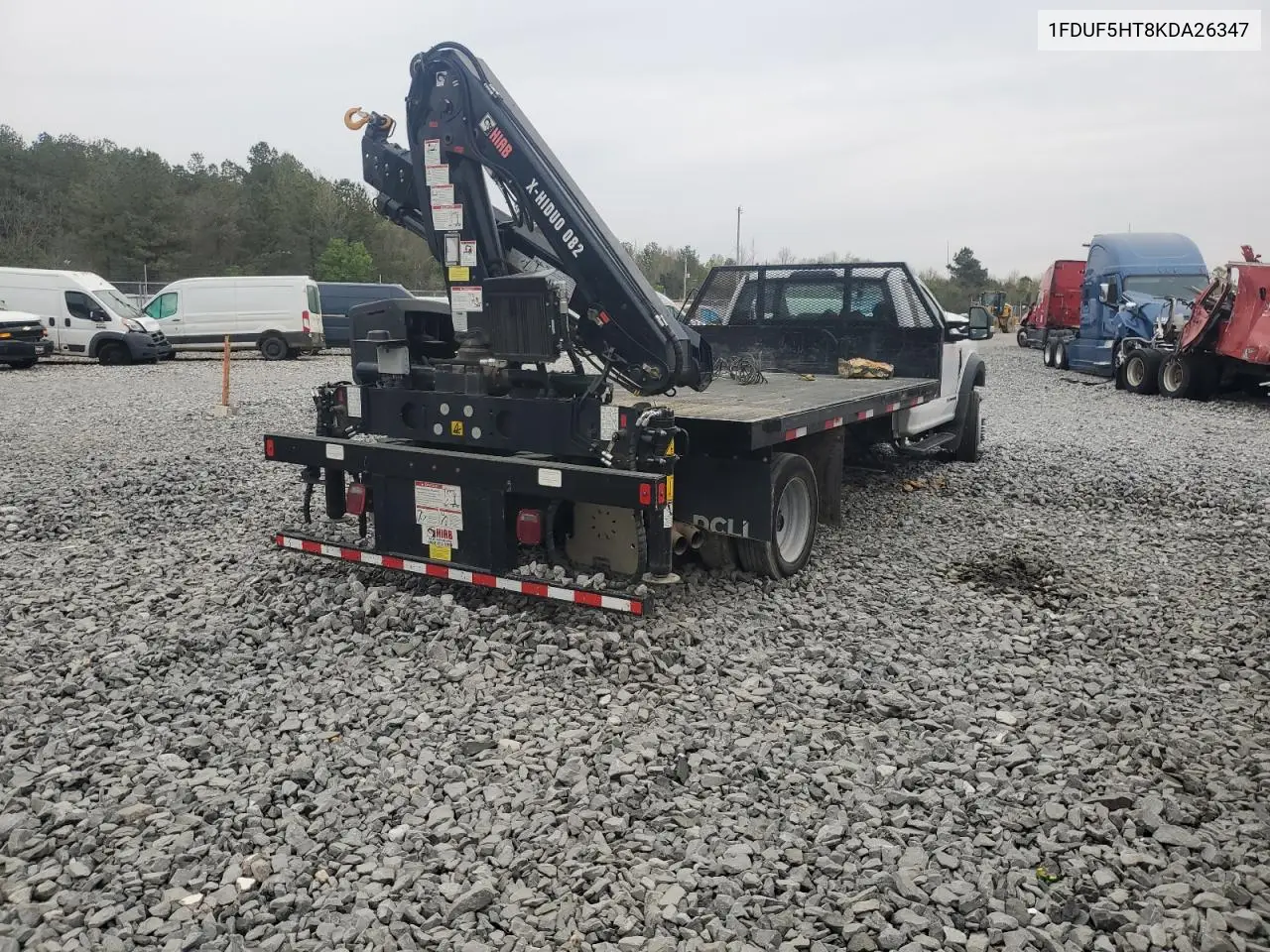 2019 Ford F550 Super Duty Crane Truck VIN: 1FDUF5HT8KDA26347 Lot: 50811995