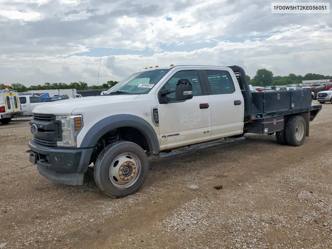 2019 Ford F550 Super Duty VIN: 1FD0W5HT2KEG56051 Lot: 62522255