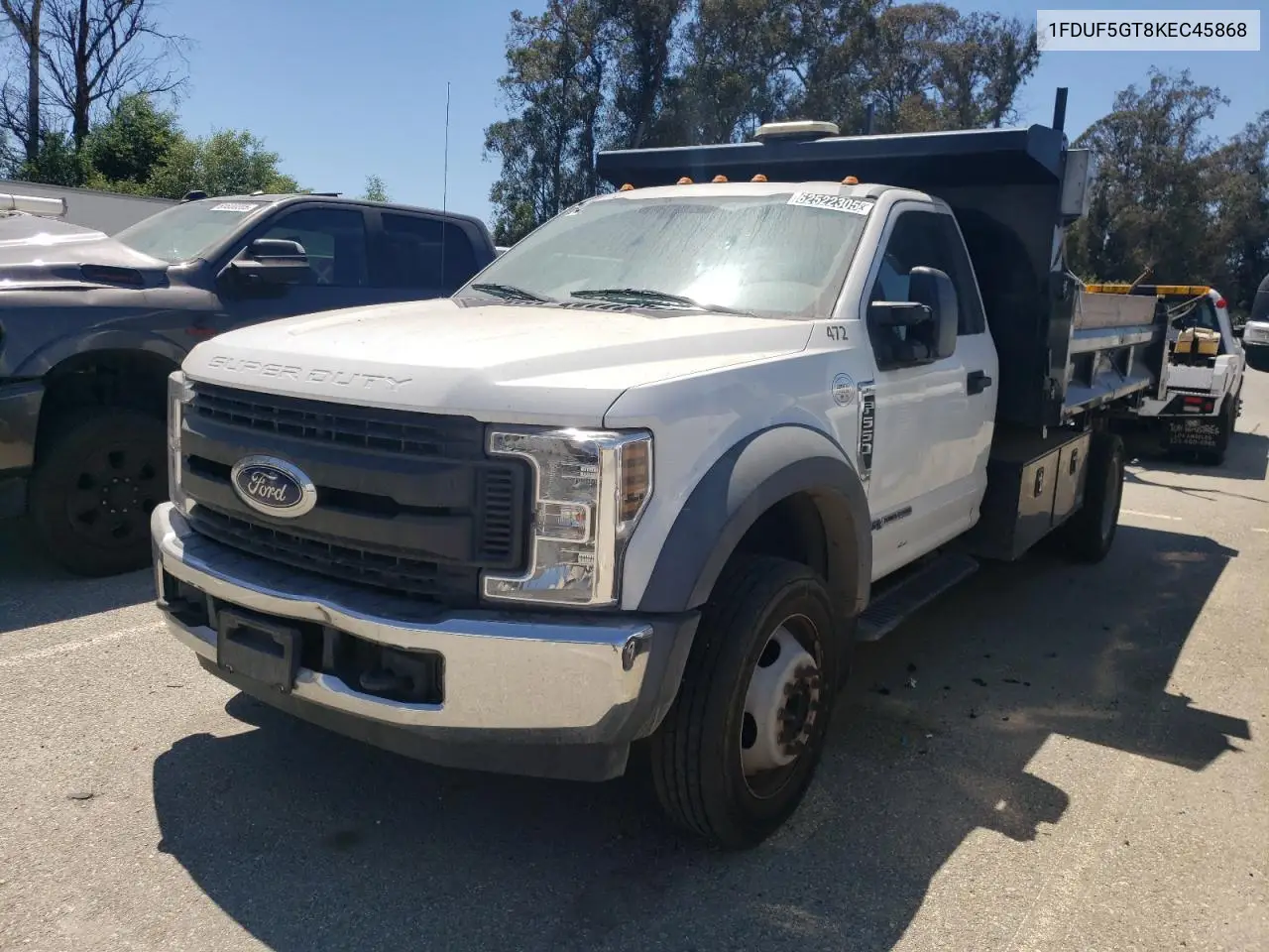 2019 Ford F550 Super Duty VIN: 1FDUF5GT8KEC45868 Lot: 62522305