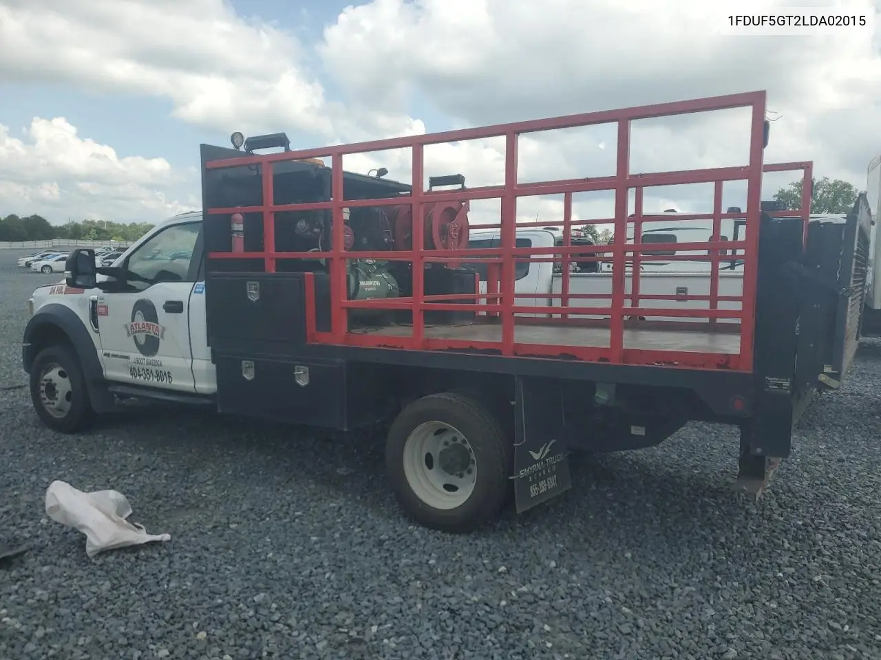 2020 Ford F550 Super Duty VIN: 1FDUF5GT2LDA02015 Lot: 65710015
