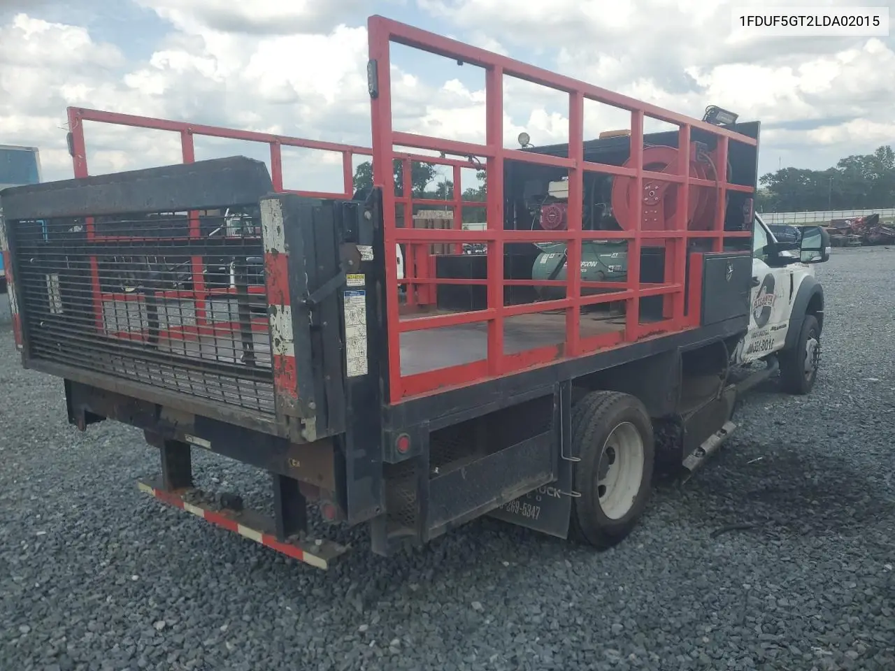 2020 Ford F550 Super Duty VIN: 1FDUF5GT2LDA02015 Lot: 65710015
