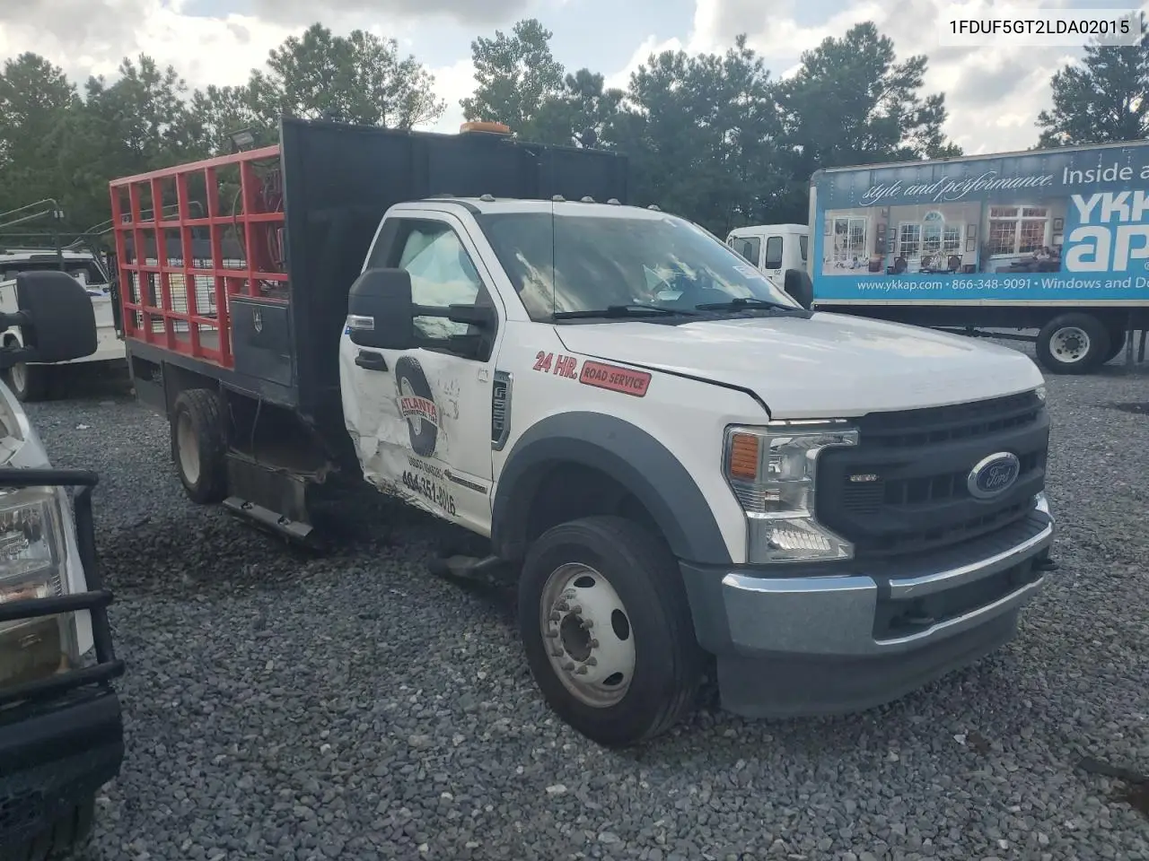 2020 Ford F550 Super Duty VIN: 1FDUF5GT2LDA02015 Lot: 65710015