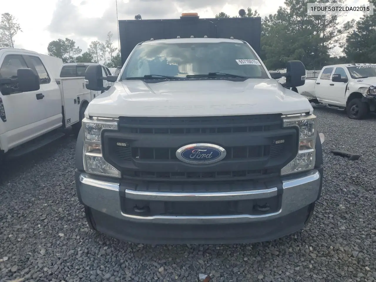 2020 Ford F550 Super Duty VIN: 1FDUF5GT2LDA02015 Lot: 65710015