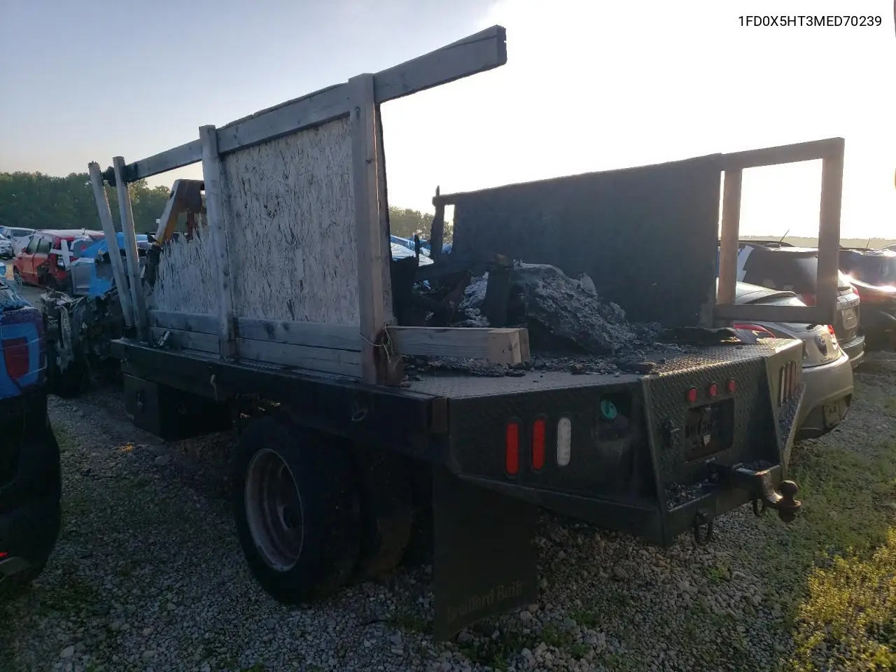 2021 Ford F550 Super Duty VIN: 1FD0X5HT3MED70239 Lot: 59938615