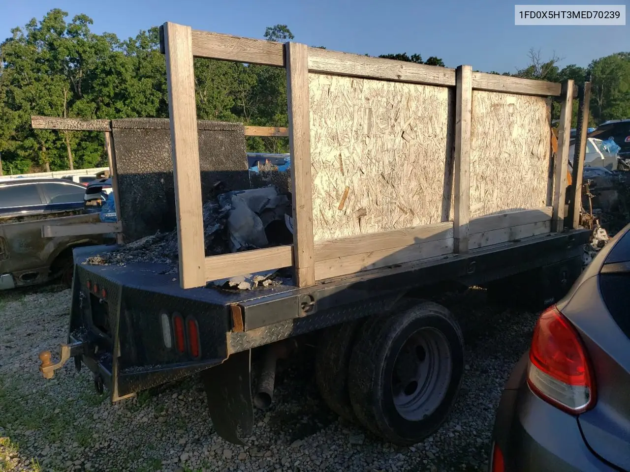 2021 Ford F550 Super Duty VIN: 1FD0X5HT3MED70239 Lot: 59938615