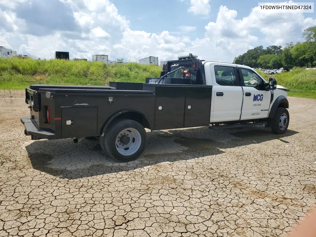 2022 Ford F550 Super Duty VIN: 1FD0W5HT5NED47324 Lot: 65330755