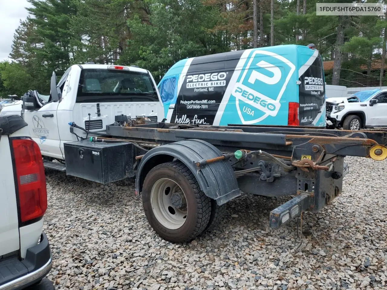 2023 Ford F550 Super Duty VIN: 1FDUF5HT6PDA15760 Lot: 63493615