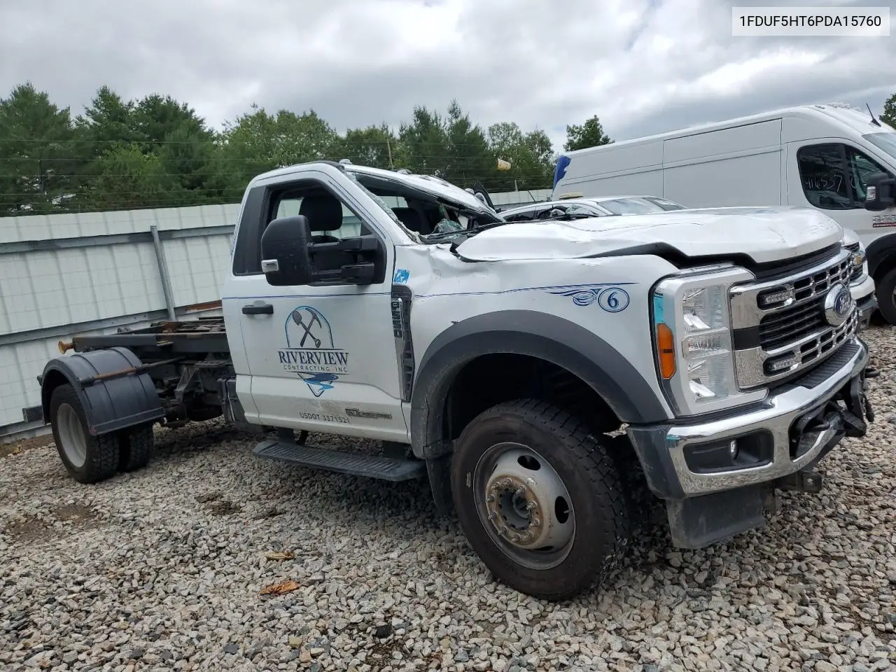 2023 Ford F550 Super Duty VIN: 1FDUF5HT6PDA15760 Lot: 63493615