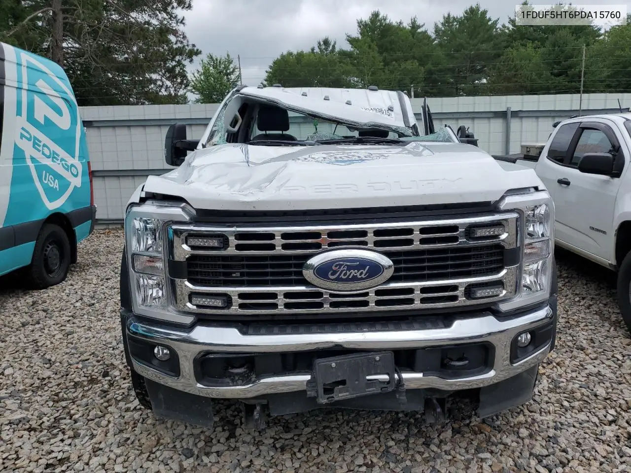 2023 Ford F550 Super Duty VIN: 1FDUF5HT6PDA15760 Lot: 63493615