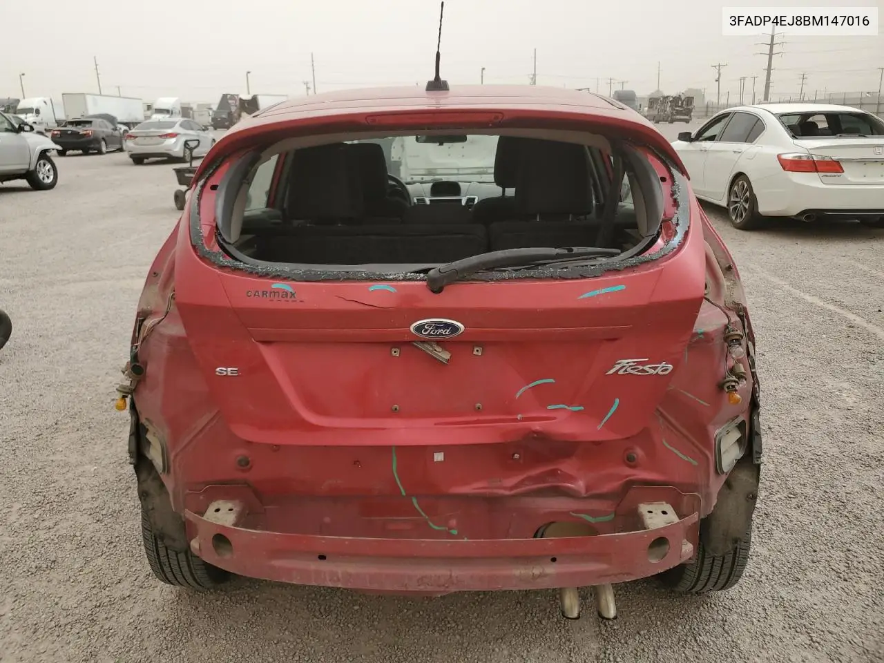 2011 Ford Fiesta Se VIN: 3FADP4EJ8BM147016 Lot: 56069535