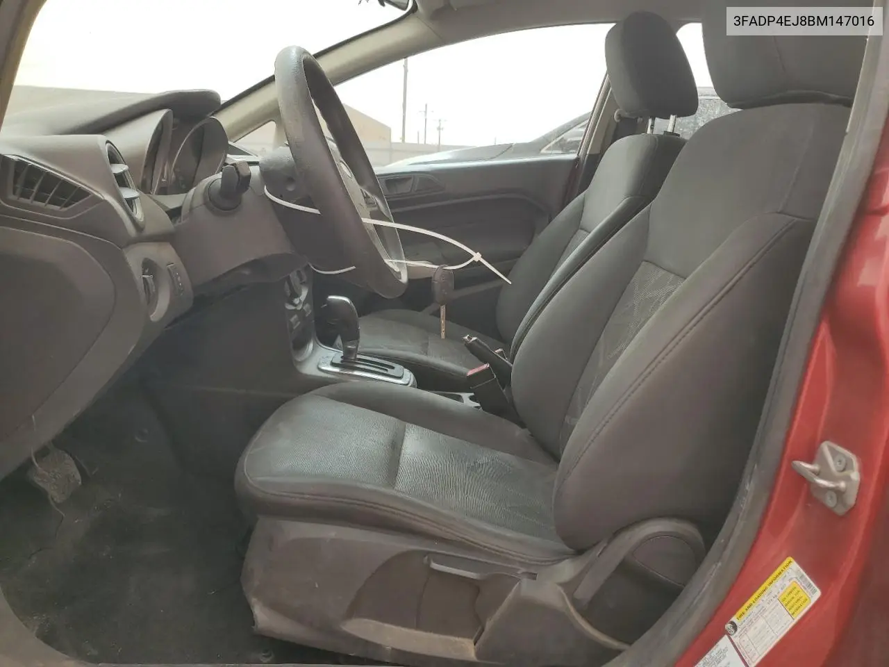 2011 Ford Fiesta Se VIN: 3FADP4EJ8BM147016 Lot: 56069535