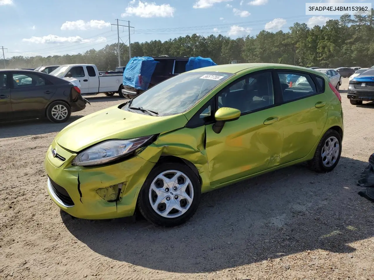 2011 Ford Fiesta Se VIN: 3FADP4EJ4BM153962 Lot: 56571755