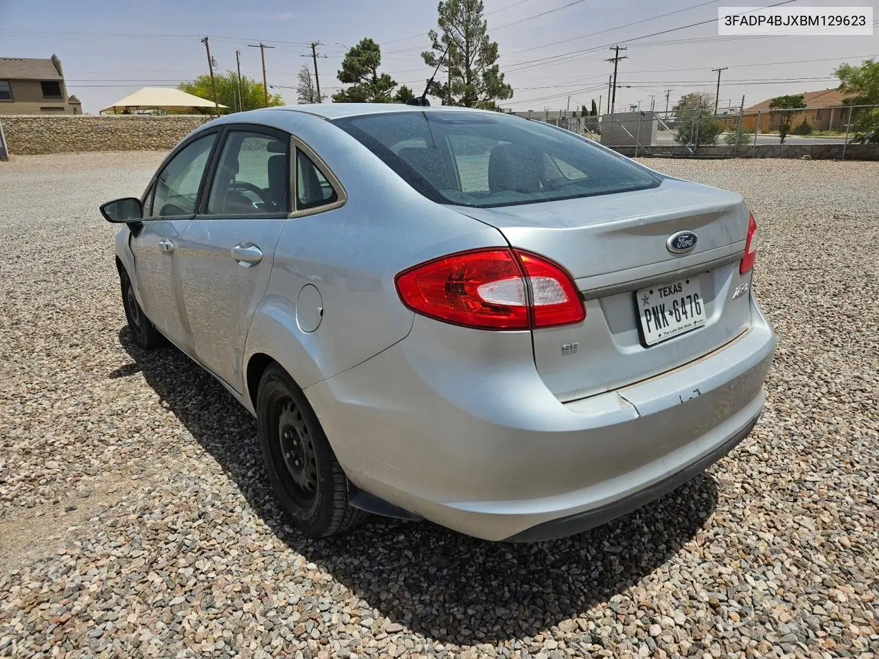 2011 Ford Fiesta Se VIN: 3FADP4BJXBM129623 Lot: 57186845