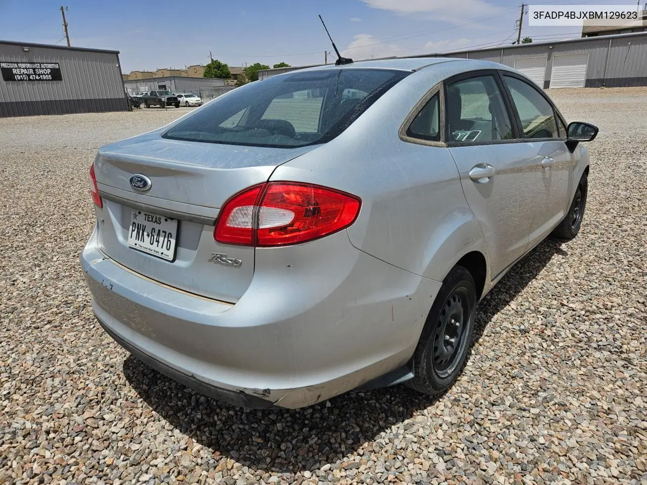 2011 Ford Fiesta Se VIN: 3FADP4BJXBM129623 Lot: 57186845