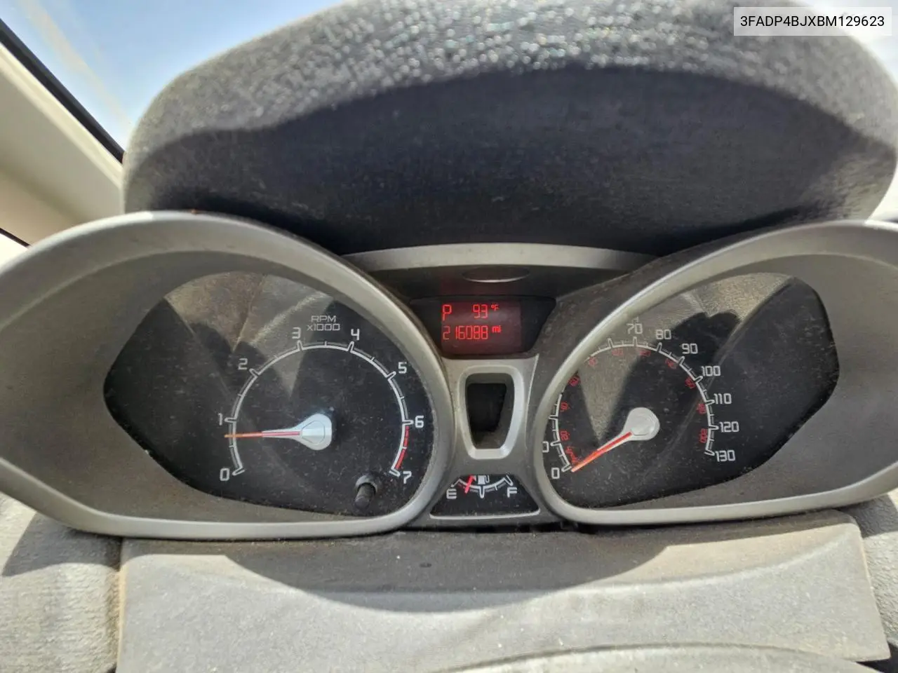 2011 Ford Fiesta Se VIN: 3FADP4BJXBM129623 Lot: 57186845
