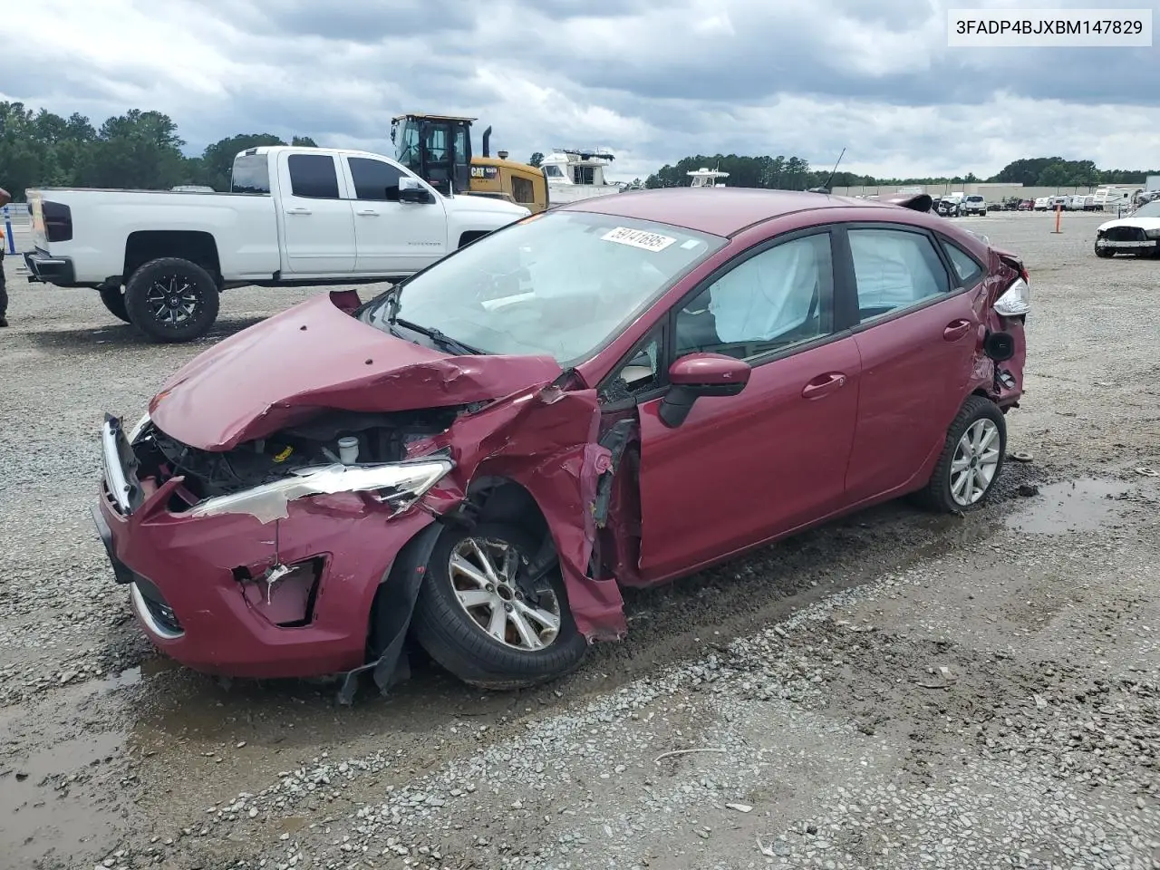 2011 Ford Fiesta Se VIN: 3FADP4BJXBM147829 Lot: 59141695