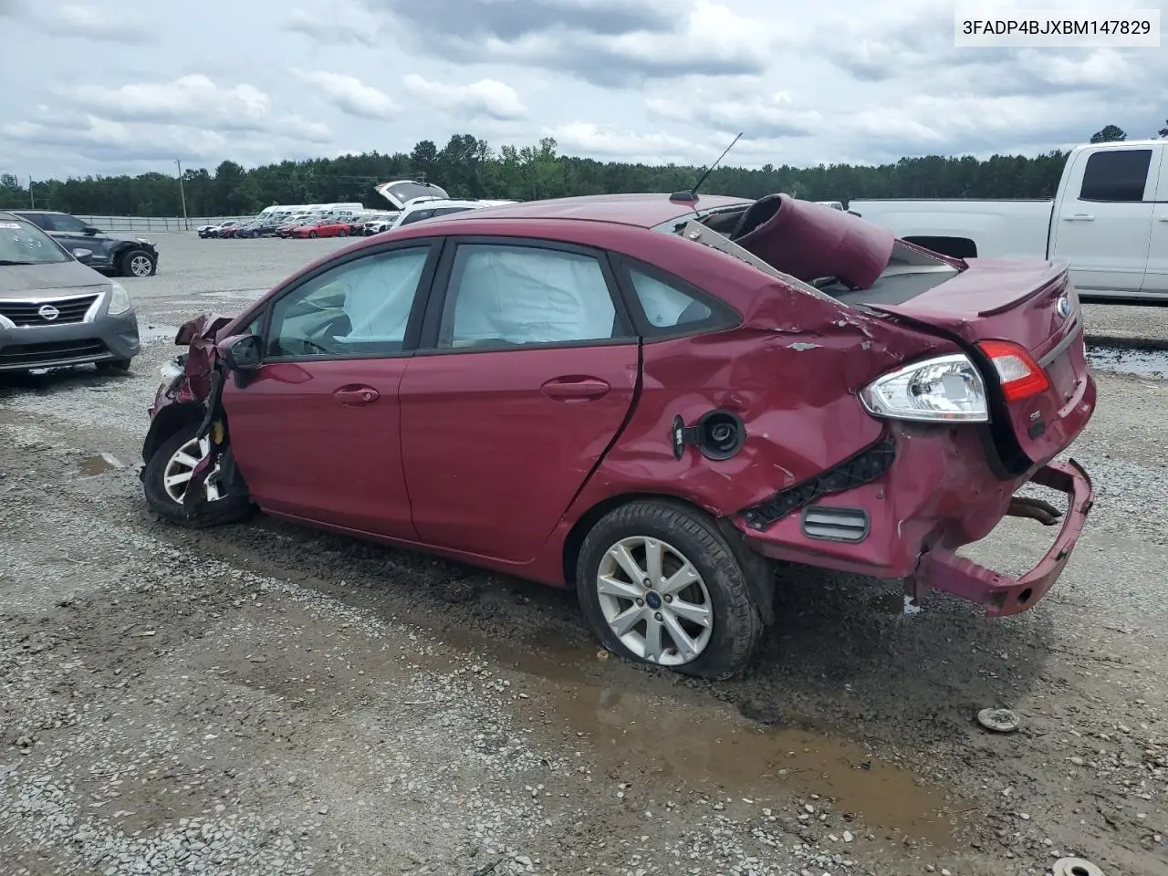 2011 Ford Fiesta Se VIN: 3FADP4BJXBM147829 Lot: 59141695