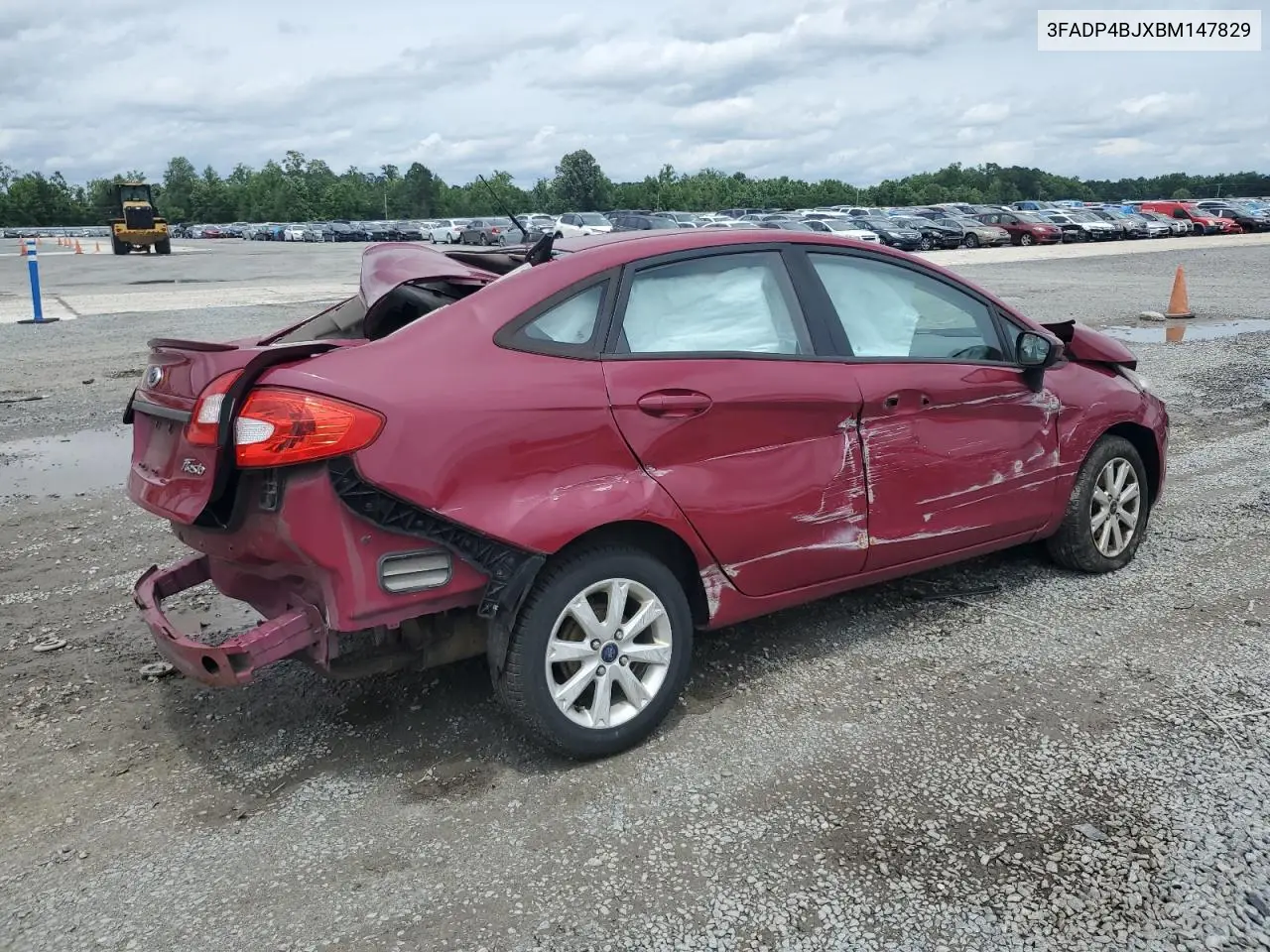 2011 Ford Fiesta Se VIN: 3FADP4BJXBM147829 Lot: 59141695
