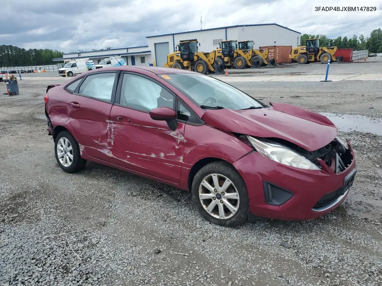 2011 Ford Fiesta Se VIN: 3FADP4BJXBM147829 Lot: 59141695